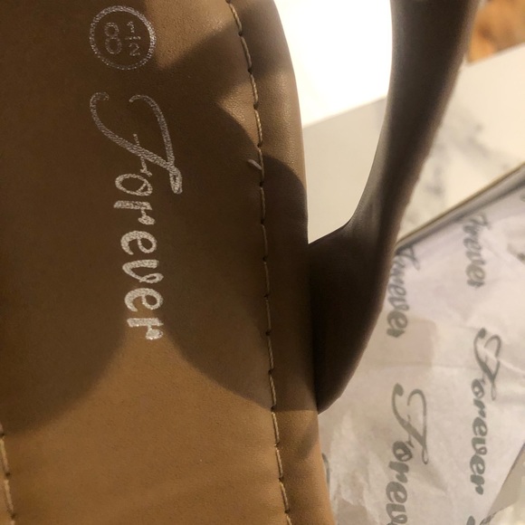 Forever sandals in sand color from Nordstrom - Picture 3 of 9